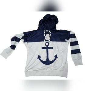 Women Exclusive Nautical Anchor Hoodie